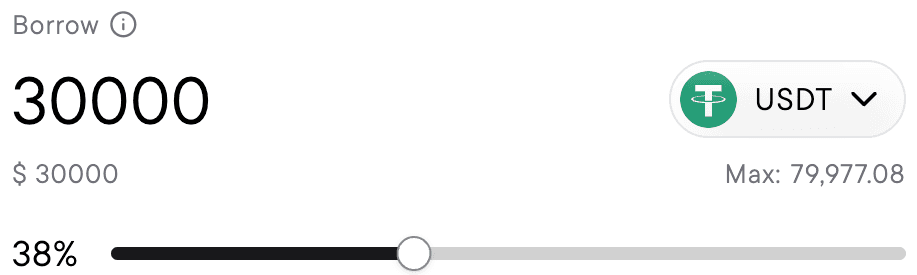 Borrow interface