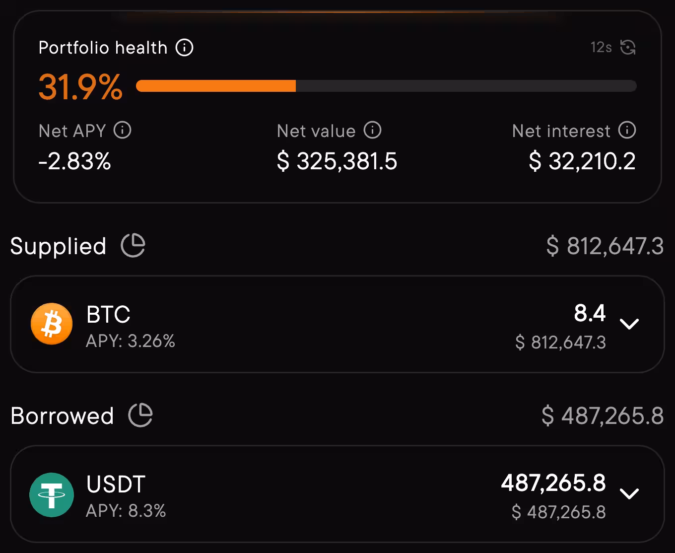 Liquidium app preview