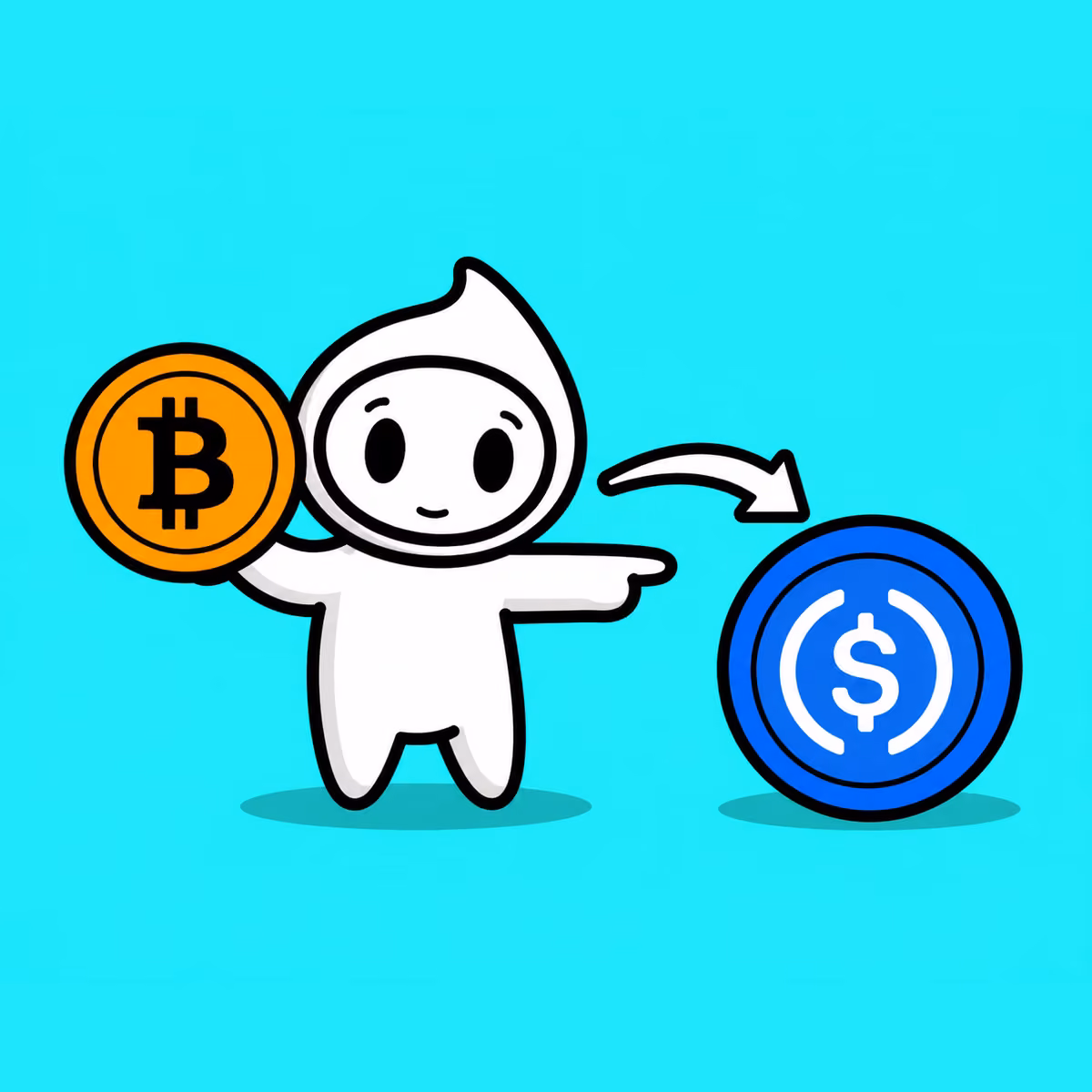 Quid holding Bitcoin and pointing toward stablecoin liquidity